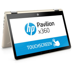 HP Pav x360 i5-7200U 14" 6GB 1TB W10H Touch Gold