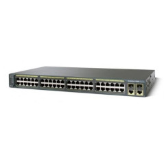 Cisco Catalyst 2960 PLUS 48 10/100 POE+ 2 1000 BT + 2 SFP LAN Lite - WS-C2960+48PST-S