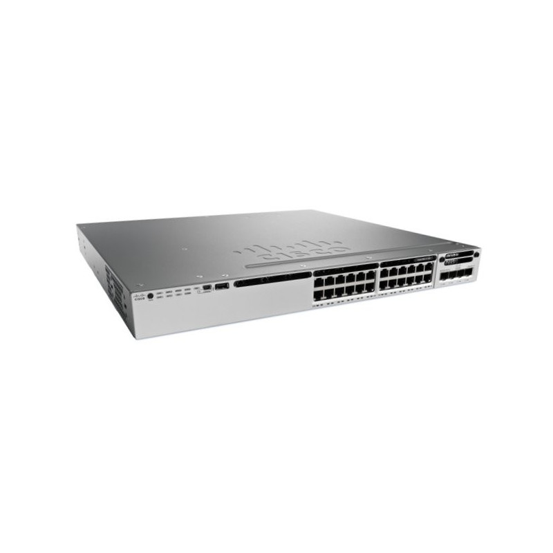 Cisco WS-C3850-24T-L - Catalyst 3850 24 Port Data LAN Base Montable sur Rack Cisco WS-C3850-24T-L - Catalyst 3850 24 Port Data LAN Base Montable sur Rack