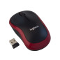 LOGITECH Wireless Mouse M185 Red, WER Occident Pack (910-002237)