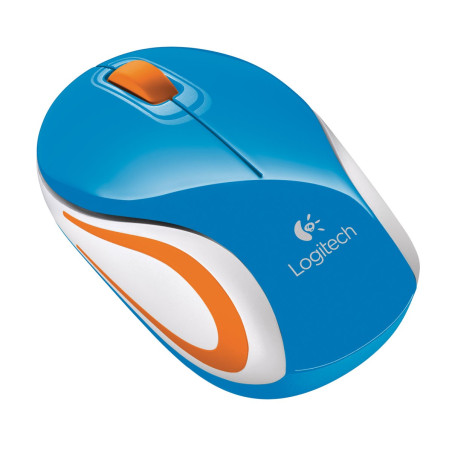 Mini Souris Sans fil M187 Bleue