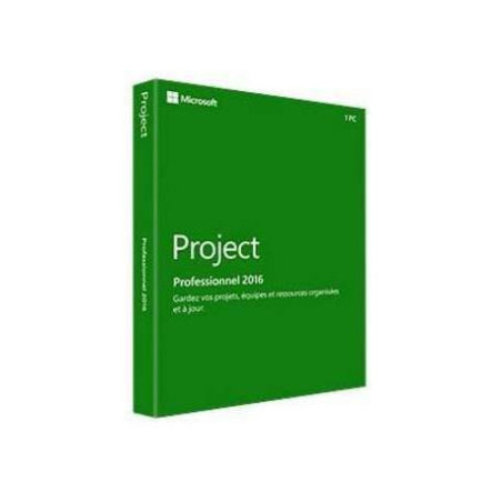 Microsoft Project Professionnel 2016 32-bit/x64 (H30-05435)