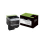 Cartouche de toner Noir 808XK extra longue durée du Programme de retour (80C8XK0)