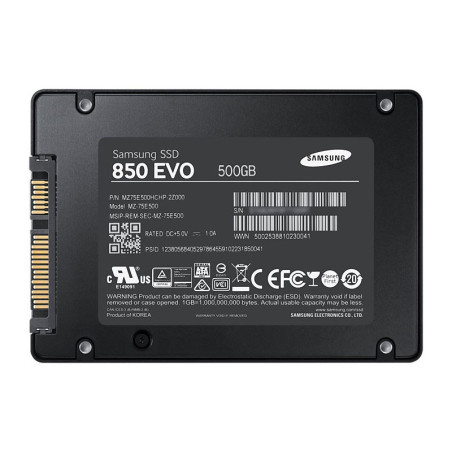 SSD 850EVO 500Go - SATA  1Go