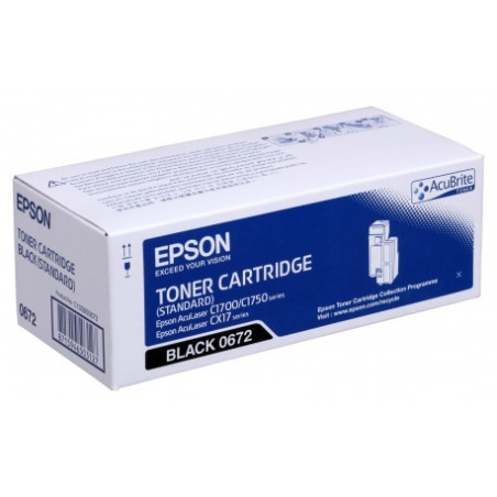 Toner Noir Capacité Standard EPSON 700 pages (C13S050672)