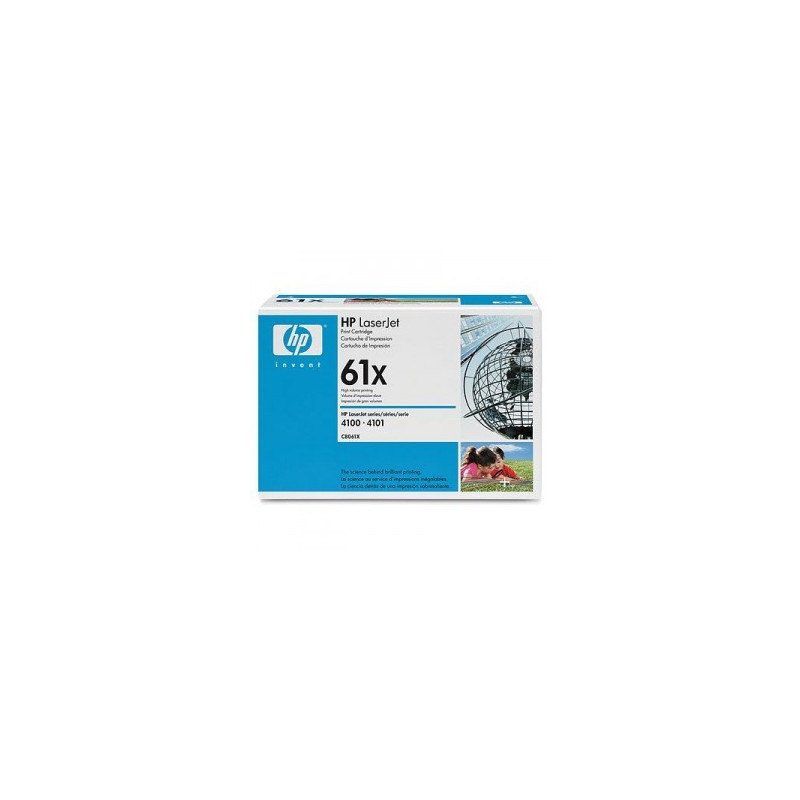 HP 61X High Yied Black Original LaserJet Toner Car