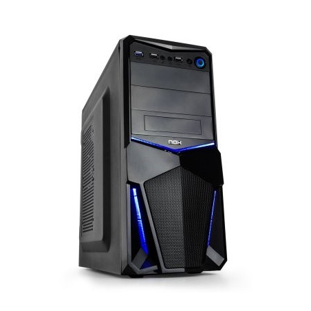 Nox Semitorre Boîte ATX PAX ATX USB 3.0 NOIR