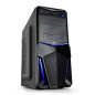 Nox Semitorre Boîte ATX PAX ATX USB 3.0 NOIR