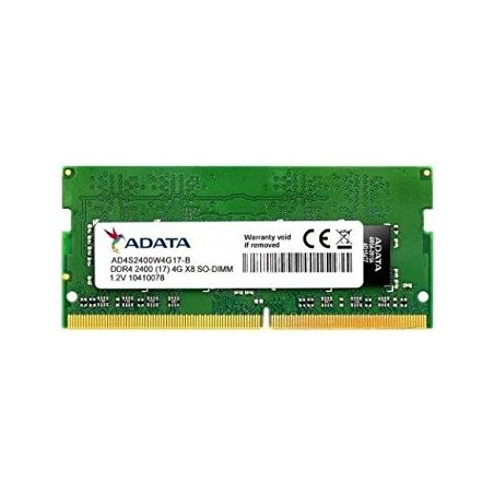 barrette memoire ADATA 4GB DDR4-2400 SDRAM Pour PC Portable