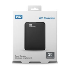 DISQUE DUR WD Elements Portable WDBU6Y0030BBK - disque dur - 3 To - USB 3.0