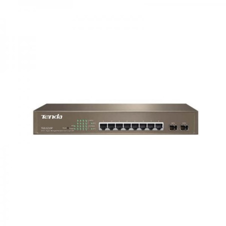 Switch 8 Ports PoE Gigabit avec 2 Ports SFP