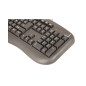 Urban KBX66UF - Clavier AZERTY Filaire Noir 106 Touches Boite Blanche