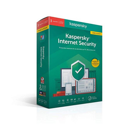Kaspersky Internet Security 2021 3 Postes / 1 An Multi-Devices.