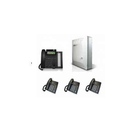 PACK Standard Téléphonique Aia-soho LG-Ericsson 3LR / 8Ports Poste Operateur + 3 LKA220(7224D+LK-200)