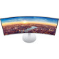 SAMSUNG Moniteur 34 pouces CURVED serie 7 blanc (LC34J791WTMXZN)