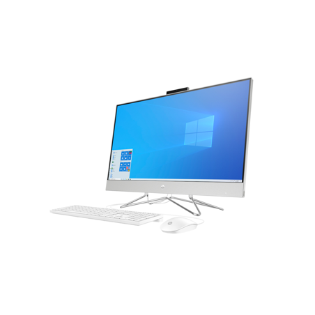 HP 22 AIO i3-1125G4 4GB 256GB SSD W11H Ecran 21.5" White.