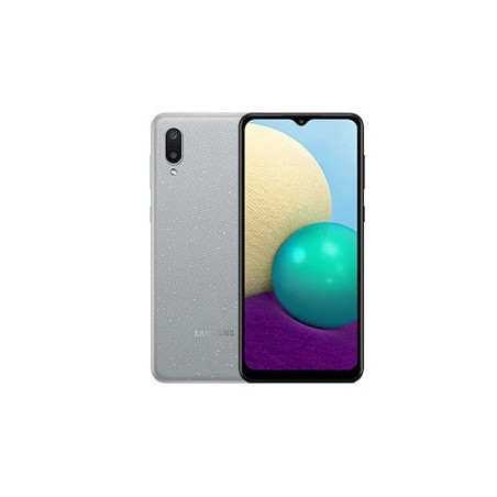 SAMSUNG Smartphone A02 6,5" Quad Core 3Go 32Go Android 4G 5mpx 13Mpx gris.