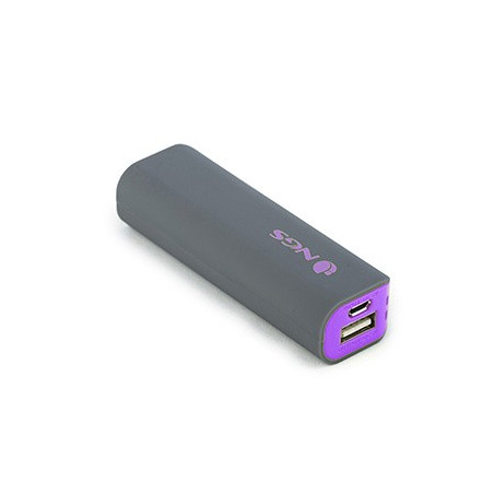 NGS POWERBANK 2200 mAh Powerbank with 5V1A outputpurple color.