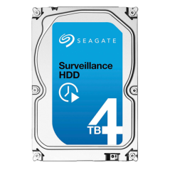 SEAGATE Disque Dur Interne d'enregistrement video surveillance 3,5" 4To 12M.