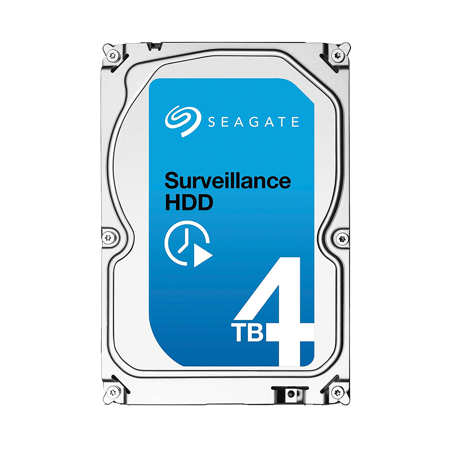 SEAGATE Disque Dur Interne d'enregistrement video surveillance 3,5" 4To 12M.