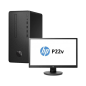 HP Pro 300 G6 MT i5-10400 4GB 1TB FreeDos + Ecran P22v 1 Year Wty.