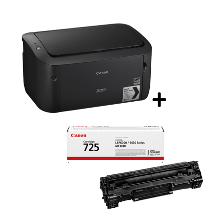 Promo Canon Laser i-SENSYS LBP6030B Black Mono SFP A4 PPM B&W 18+Toner Cartridge 725.