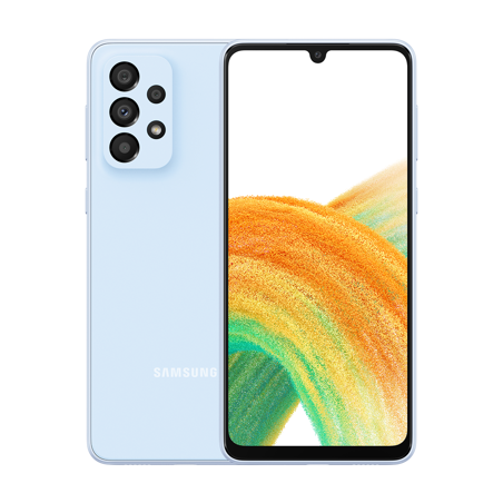 SAMSUNG Smartphone A33 Exynos 1280 Blue 6.4" 8Go 128Go Android 5G DualSim 13Mpx48Mpx8Mpx5Mpx2Mpx 12M.