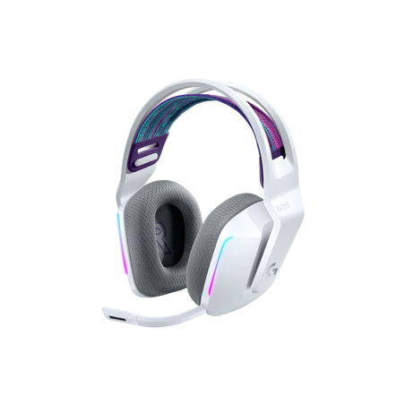 LOGITECH G733 LIGHTSPEED Wireless RGB Gaming Headset - WHITE