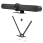 LogitechVC RALLY BAR + LogitechVC TV MOUNT FOR VIDEO BARS.