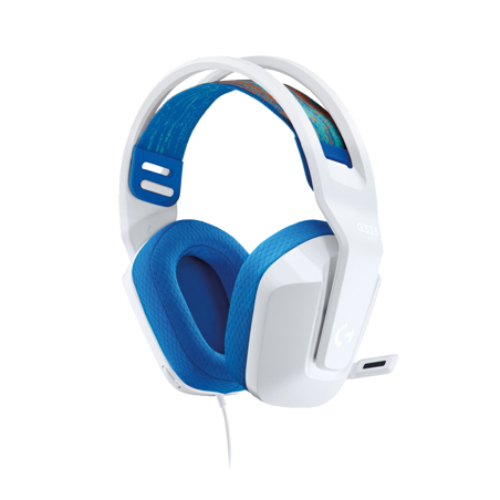 LOGITECH G335 Wired Gaming Headset - WHITE - 3.5 MM.
