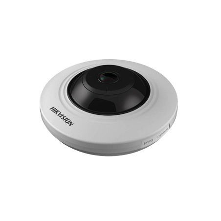 HIKVISION CAMERA Interne IP Fixed Fisheye 5MP IR08m Audio 12M.