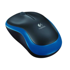 LOGITECH Wireless Mouse M185 Blue,WER Occident Packaging.