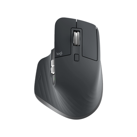 LOGITECH MX Master 3 Advanced Wireless Mouse - GRAPHITE - 24GHZ/BT (910-005694)