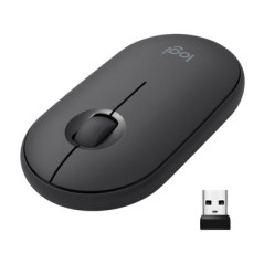 LOGITECH Pebble M350 Wireless Mouse - GRAPHITE - EMEA 12M.