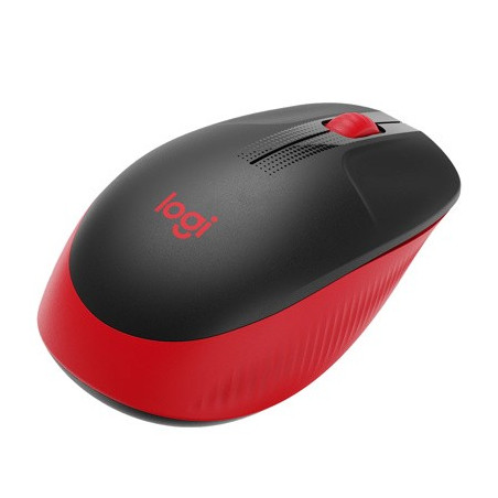 LOGITECH M190 Full-size wireless mouse - RED - EMEA 12M (910-005908)