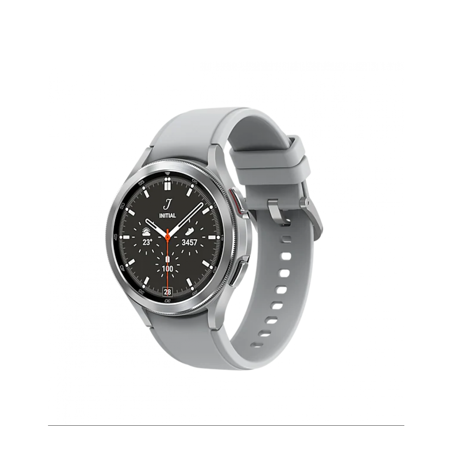 Samsung Galaxy Watch 4 classic Silver 46 mm 360*360 Super 1,5GB RAM+16GB 361mAh-Fast charging
 (SM-R890NZSAMEA)