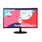 SAMSUNG Moniteur Gamme S 27 pouces CUrved serie 3 1920*1080 75 Hz Tps 4ms 1 HDMI Headphone 12M.