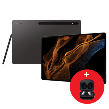 SAMSUNG Tablette Tab S8Ultra Noir 146" Octa Core 16Go 512Go Android 5G 12Mpx 12Mpx 13Mpx 6Mpx 12M
 (SM-X906BZAFMWD)
