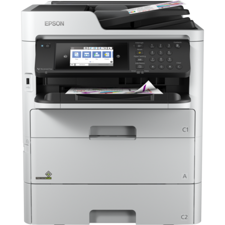 Epson Jet d'encre WorkForce Pro WF-C579RDTWF MFP 4en1 Réseau Wifi Couleur A4 R/V 34 B&WPPM 34PPMCOL
 (C11CG77402BB)