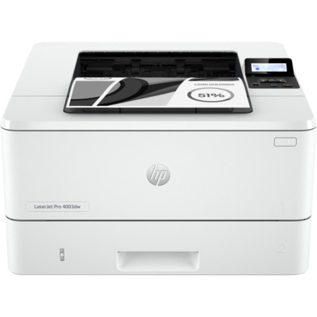 HP LaserJet Pro 4003dw SFP Réseau Wifi A4 Recto Verso 40 B&WPPM 12M (Référence 2Z610A)
