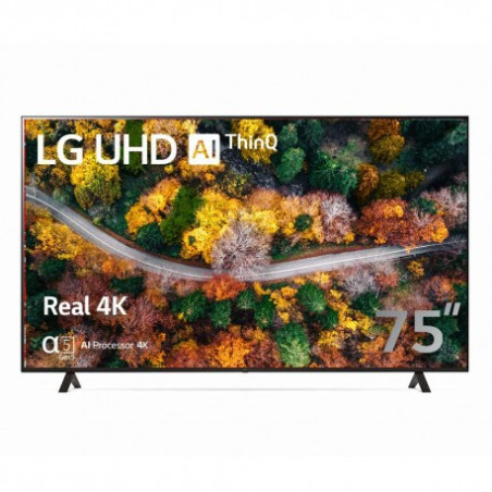 LG TV 75 UHD 4K HDR10 HLG ALLM AI α5 (75UQ90006LC)
