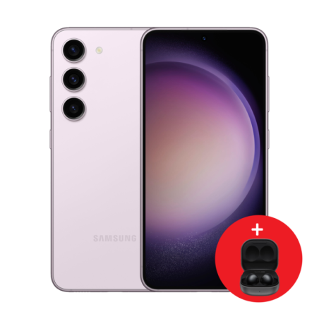 SAMSUNG S23 Lavender 61" Snapdragon 8Go 256Go Android 5G Dual Sim 12Mpx 50Mpx 12Mpx 10Mpx
 (SM-S911BLICMWD)