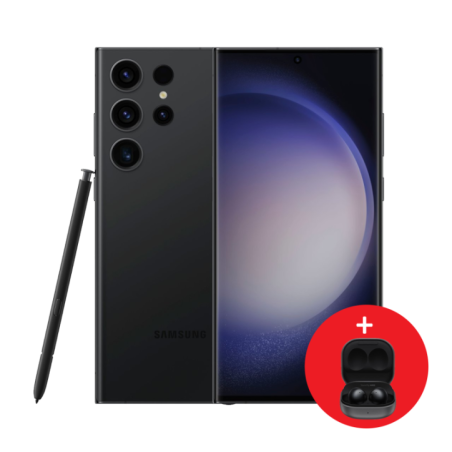 SAMSUNG S23 Ultra Black 68" Snapdragon 12Go 512Go Android 5G Dual Sim 12Mpx 200Mpx12Mpx10Mpx10Mpx (Référence SM-S918BZKQMWD)