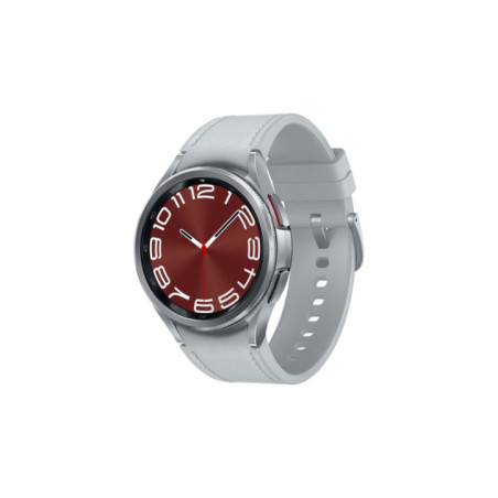 Samsung Galaxy Watch6 Classic Silver  43mm 131'' 14GHz 20GB+16GB 300 mAh   12M (Référence SM-R950NZSAMEA)