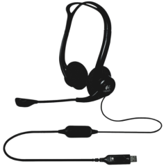 LOGITECH 960 USB Computer Headset USB (981-000100)