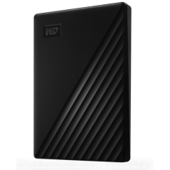 WESTERN DIGITAL Disque Dur Portable My Passport 1TB Noir HDD (WDBYVG0010BBK)