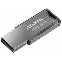 ADATA CLE USB METAL UV350 64GB
 (AUV350-64G-RBK)