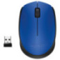 Logitech M171 Wireless Mouse - BLUE-K -24GHZ - EMEA (910-004640)