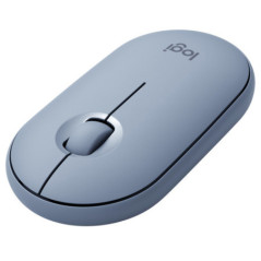 LOGITECH Pebble M350 Wireless Mouse - BLUE GREY - EMEA 12M
 (910-005719)