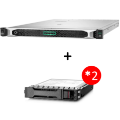 HPE DL360G10+ NC 8SFF 4309Y 32G SR100i 2p-10G-BT-BCM57416-OCP3 800w + 2x 960GB SSD
 (DS5788)